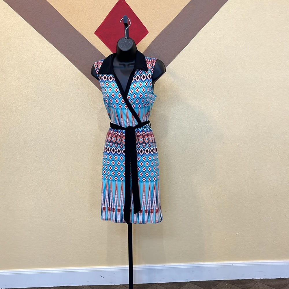 Nicole By Nicole MillerJersey Abstract Print Dress. Preloved